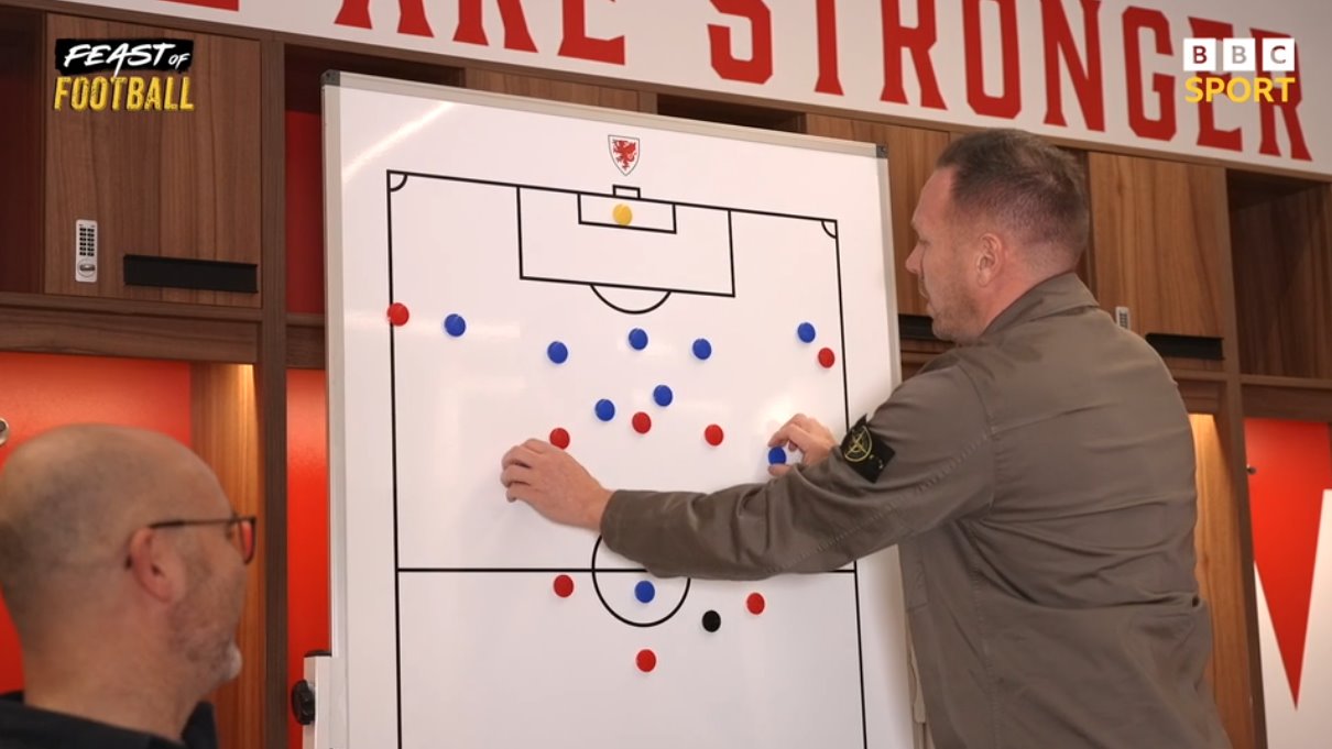 威尔士主帅贝拉米谈战术