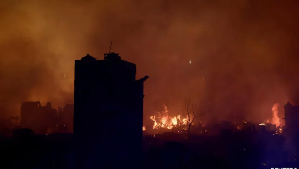 贝拉尔&middot;侯赛因和他的另外两个女儿均受重度烧伤