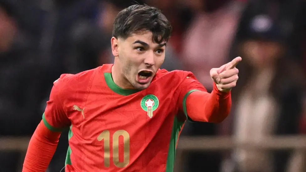 布拉希姆·迪亚兹是摩洛哥队在去年2025年非洲杯预选赛中的最佳射手,打入7球。