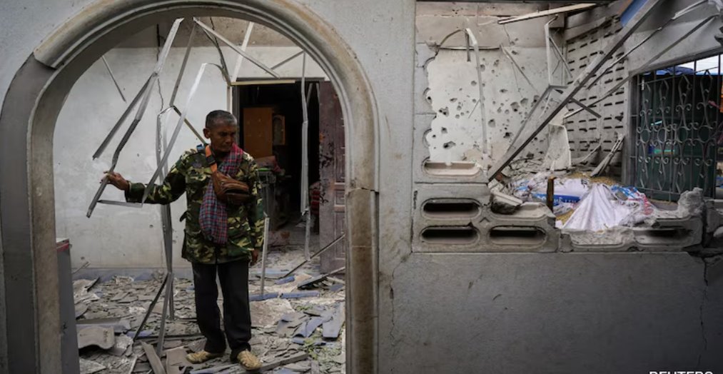 柬埔寨内政部表示，超过51.8万人正在遭受苦难。