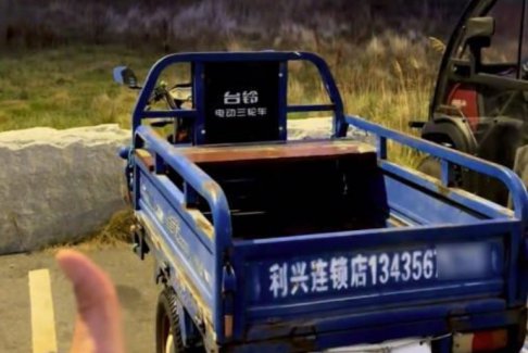 男子瑞典偶遇电动三蹦子以为回村了 台铃电动三轮车
