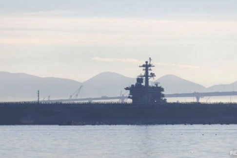 美国与伊朗关系紧张之际 将南海航母重新部署至中东