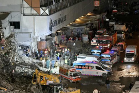 巴基斯坦卡拉奇购物中心火灾死亡人数升至61人