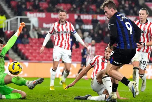 英冠联赛斯托克城1-2米德尔斯堡