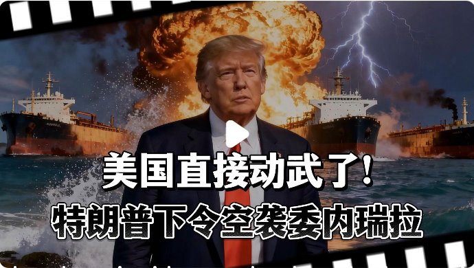 特朗普下令空袭委内瑞拉