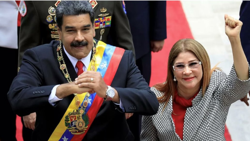 委内瑞拉总统尼古拉斯&middot;马杜罗的妻子西莉亚&middot;弗洛雷斯