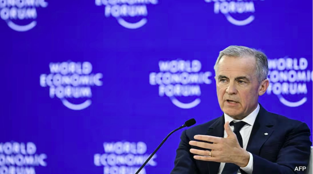 加拿大总理在达沃斯发表讲话时还表示：&ldquo;加拿大坚定地与格陵兰和丹麦站在一起。&rdquo;