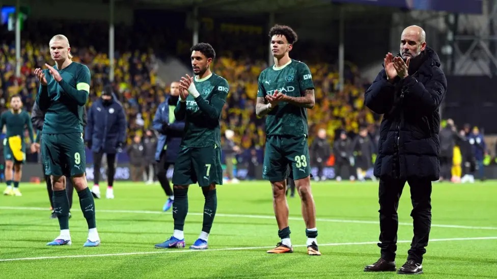 博德闪耀击败2023年欧冠冠军曼城,取得了队史首场欧冠胜利。