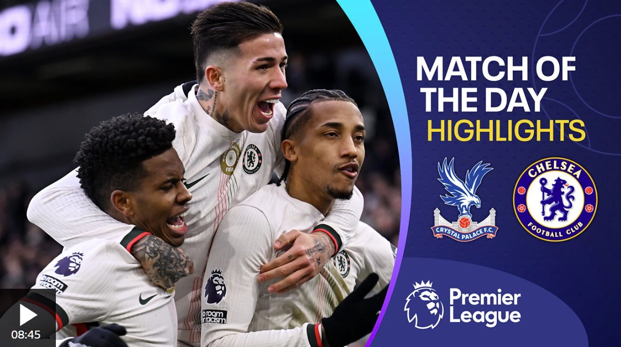 埃斯特旺领衔的切尔西击败了水晶宫