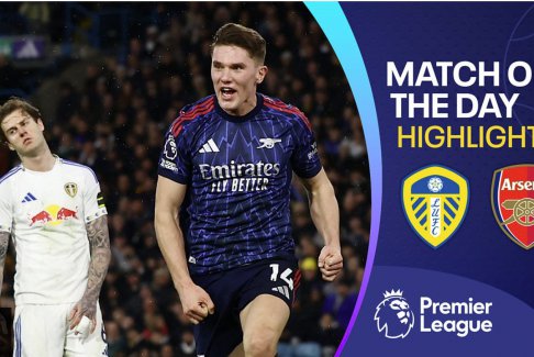 英超联赛利兹联0-4阿森纳