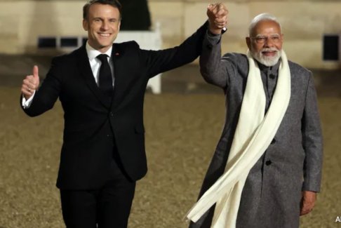 法国总统马克龙将于2月17日访问印度期间会见印度总