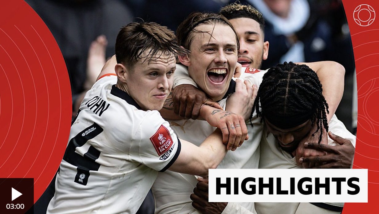 波特维尔爆冷击败桑德兰，赢得足总杯冠军