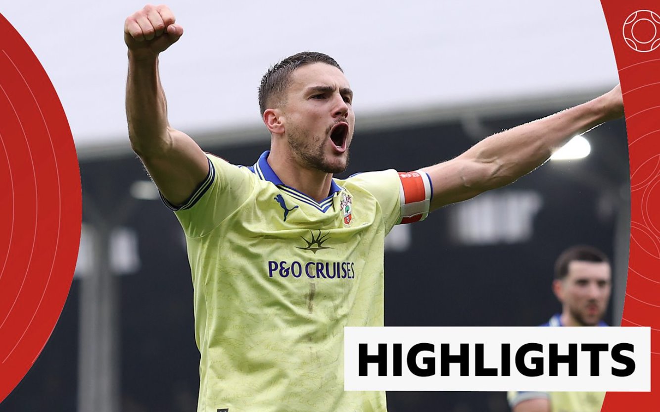 斯图尔特在伤停补时阶段的点球帮助南安普顿晋级足总杯四分之一决赛