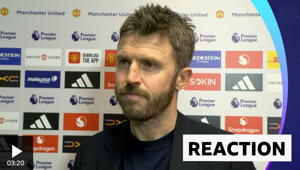 曼联3-1阿斯顿维拉：卡里克说了什么