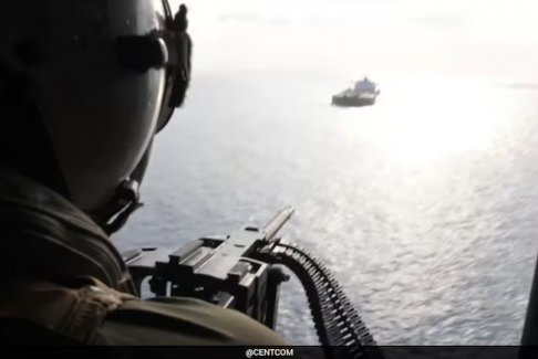 美国在霍尔木兹海峡军事封锁