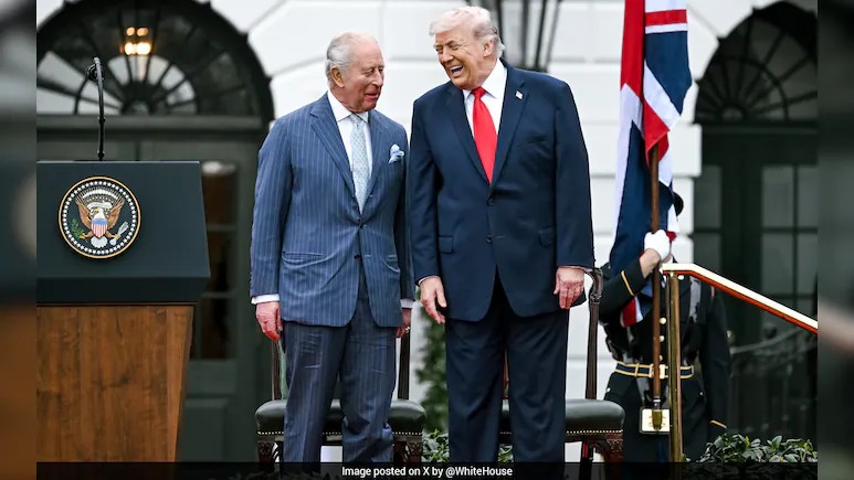 在特朗普之后，查尔斯发表讲话时没有谈到伊朗或战争。