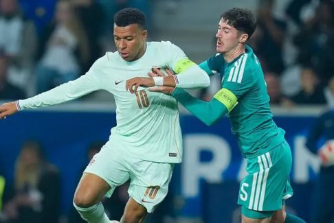 世界杯热身赛法国3-1北爱尔兰