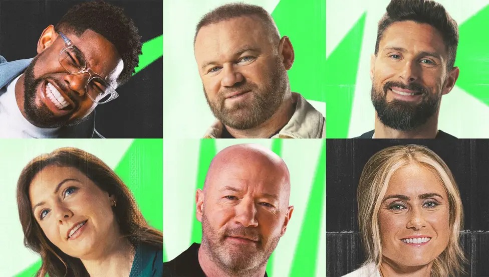 BBC评论员:米卡·理查兹、韦恩·鲁尼、奥利维尔·吉鲁、斯蒂芬妮·霍顿、阿兰·希勒和瑞秋·科尔西