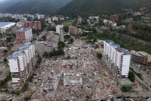 委内瑞拉地震死亡人数升至2645人超过12600人受伤