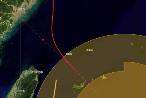 台风巴威登陆点预测
