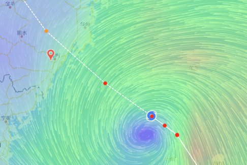 台风巴威登陆地点有变