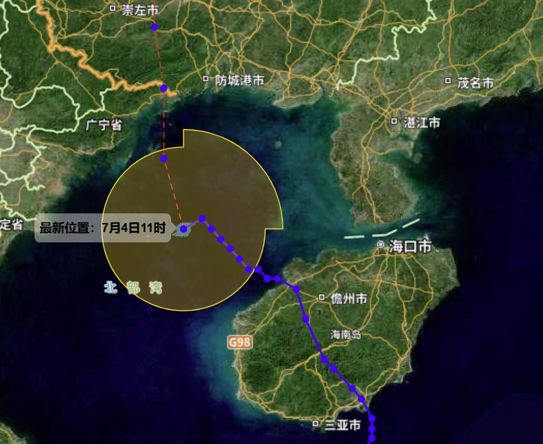 海南广西广东各地多举措防御台风美莎克