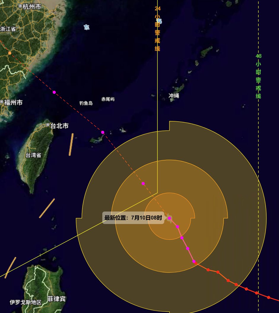台风“巴威”预计登陆时间地点