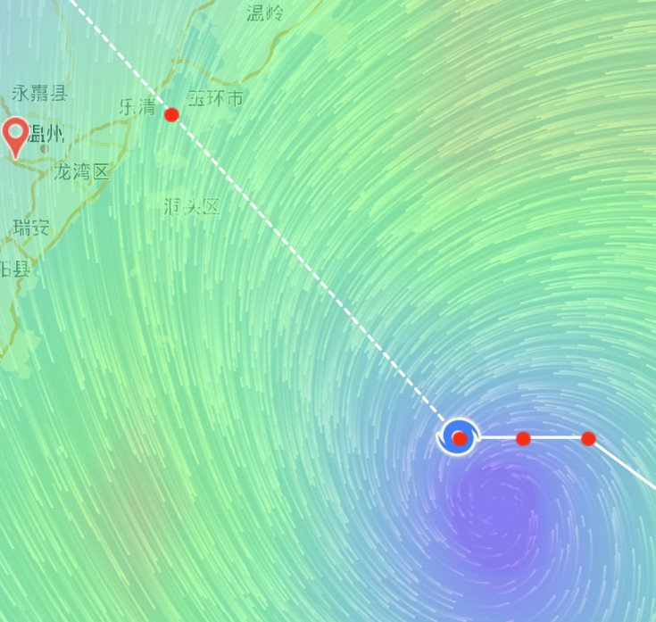 巴威登陆地点范围再缩小