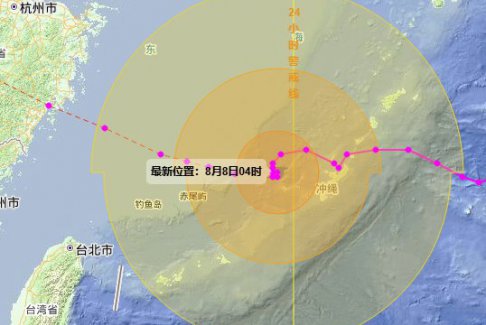 台风白海豚逼近大暴雨来袭