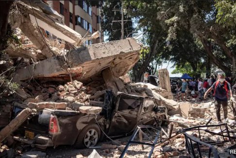 哥伦比亚7.4级地震：1600栋建筑倒塌181人死亡
