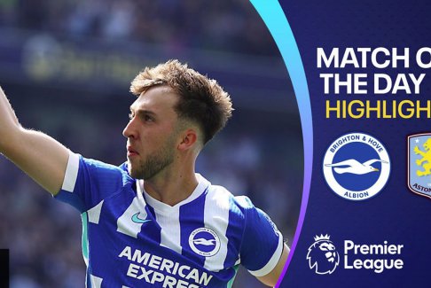 英超联赛布莱顿4-0阿斯顿维拉